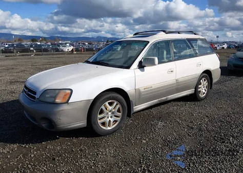 2001 Subaru Outback Limited z USA, uszkodzony, nr VIN 4S3BH686717628160